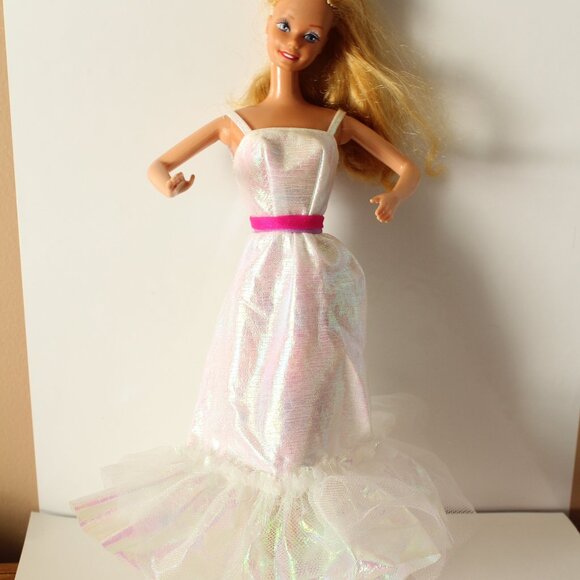 Crystal Barbie Outfit On 1966 Barbie Doll - Picture 2 of 5